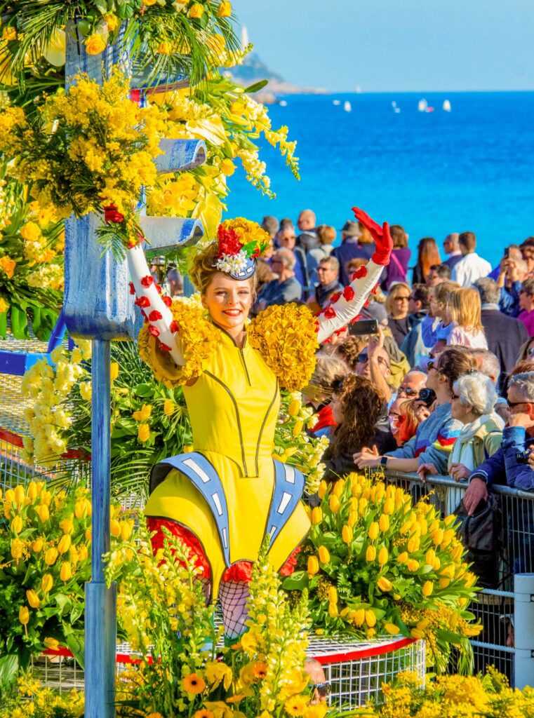 carnaval de nice bataille de fleurs