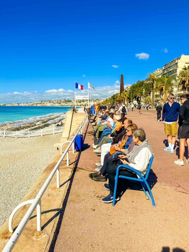 nice promenade des anglais côte d'azur