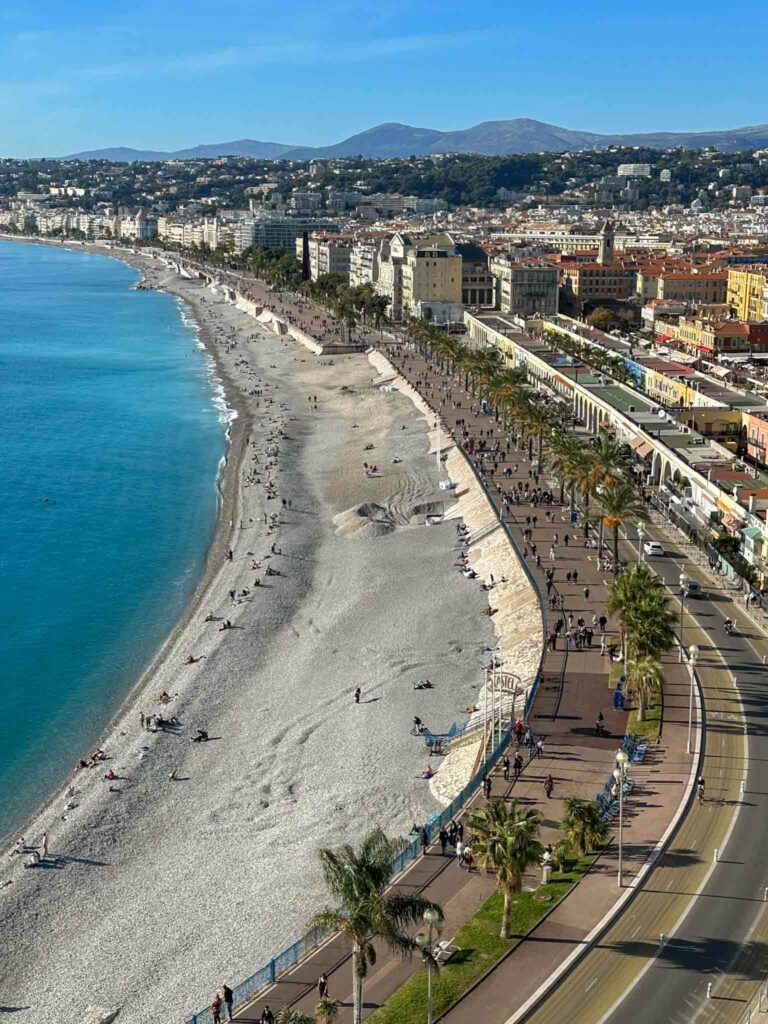 nice promenade des anglais côte d'azur